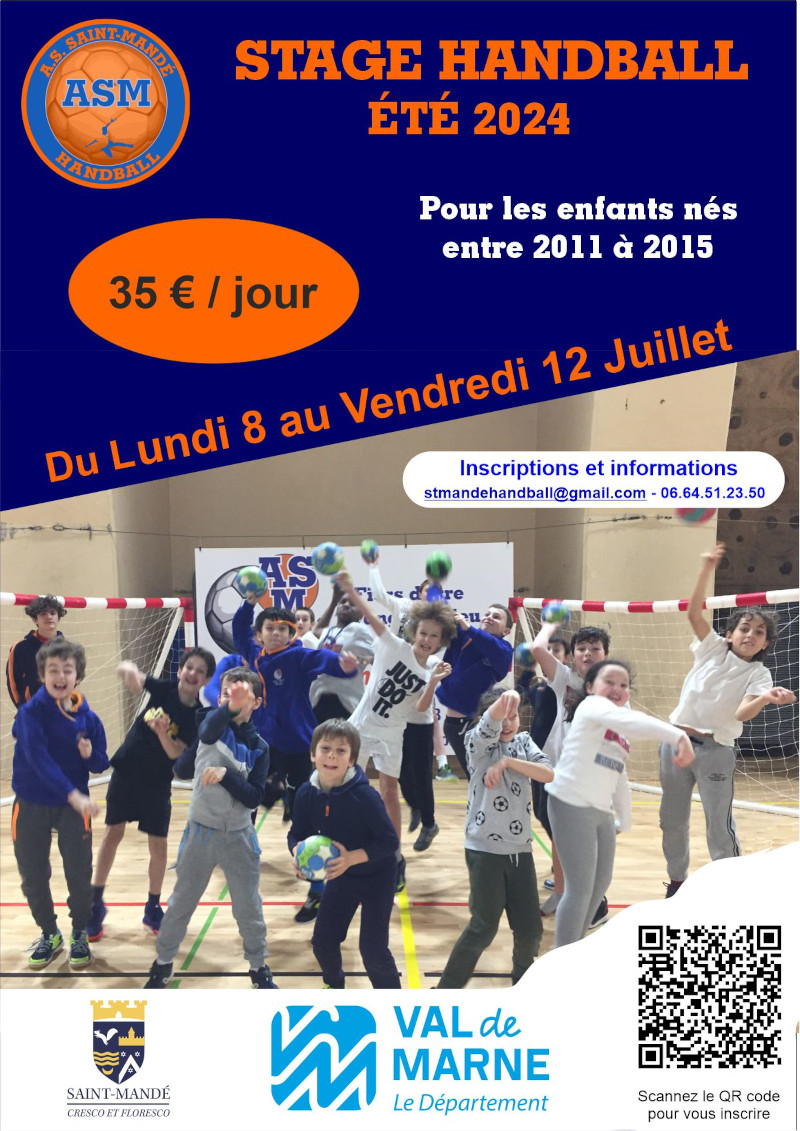 Affiche Stage ETE 2024