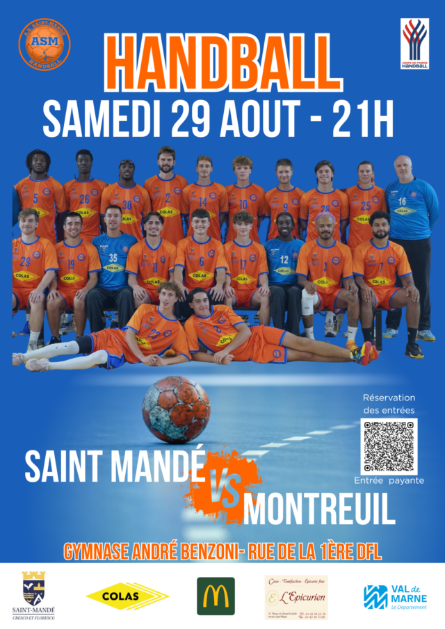 ASM vs MONTREUIL – SAM 29/08 Coupe de France